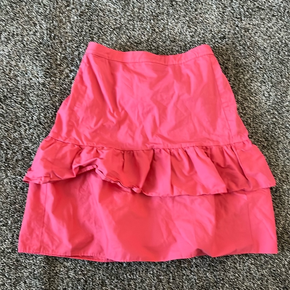 Pink Ruffled Skirt for Women